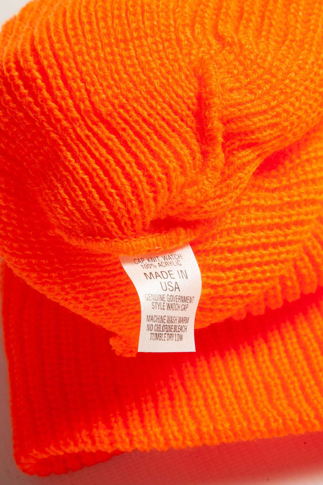 Watch Cap Beanie - Blaze Orange