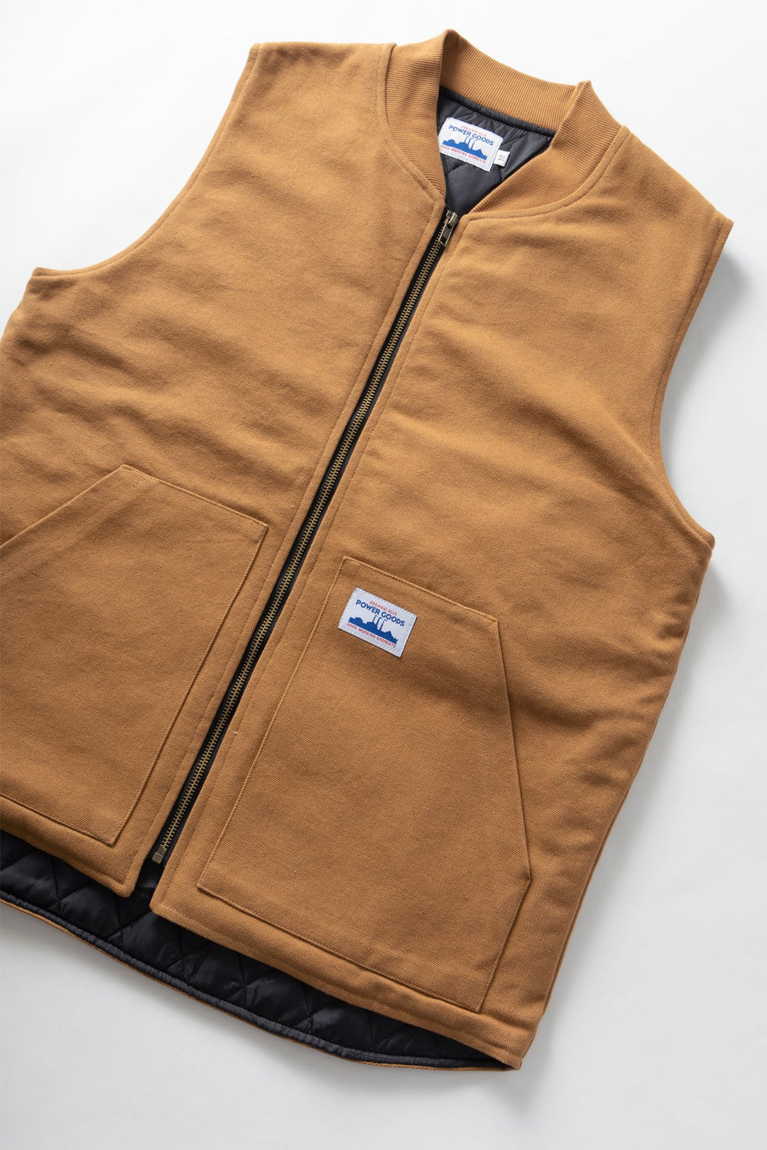 Canvas Work Vest - Brown