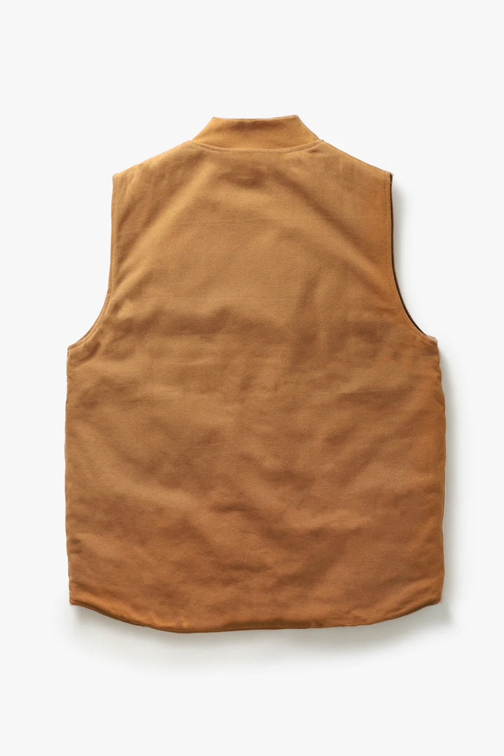 Canvas Work Vest - Brown