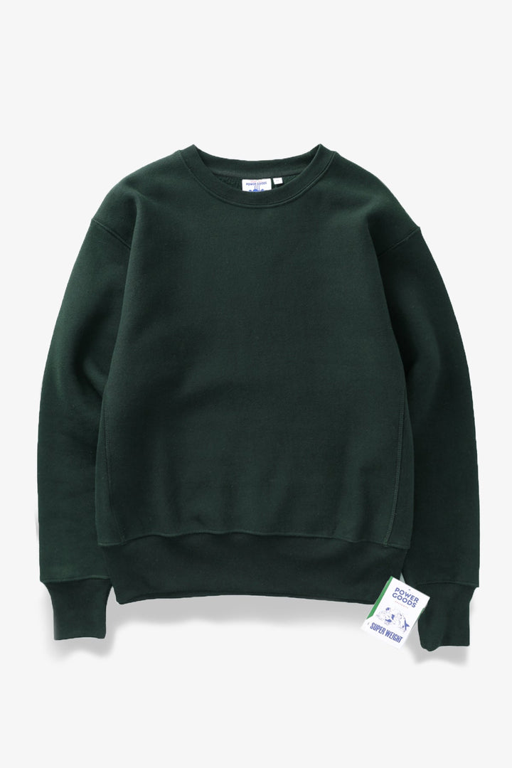 Super Weight Crewneck - Forest Green
