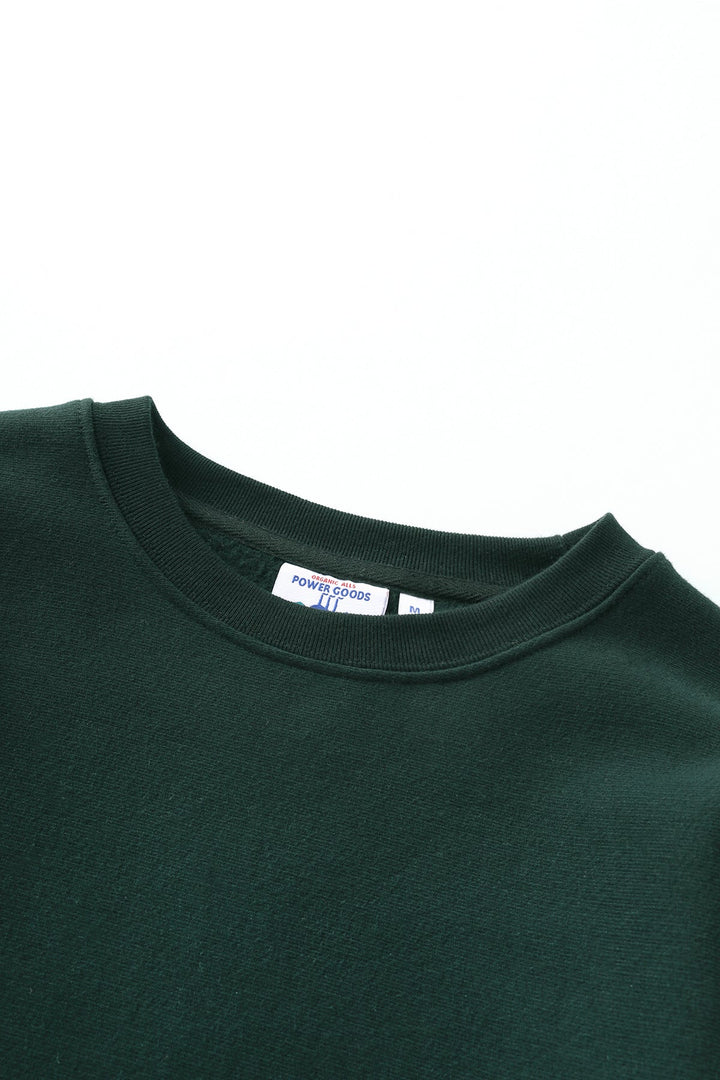 Super Weight Crewneck - Forest Green