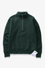 Super Weight Quarter Zip - Forest Green