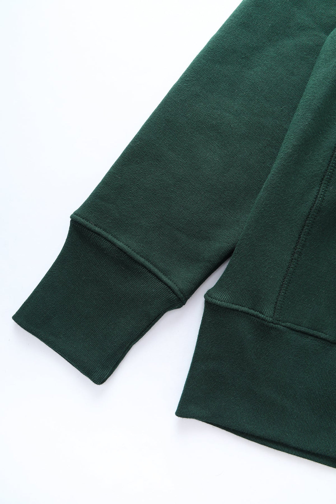 Super Weight Quarter Zip - Forest Green