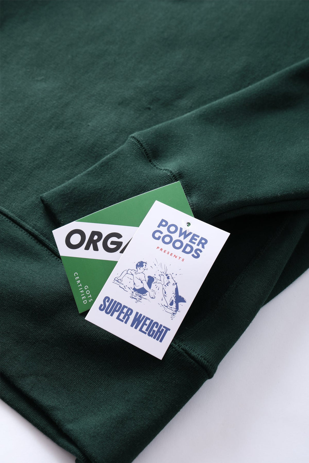 Super Weight Quarter Zip - Forest Green