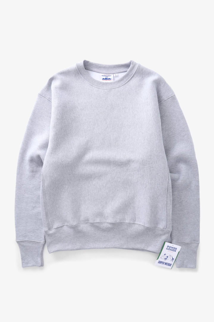 Super Weight Crewneck - Heather Grey