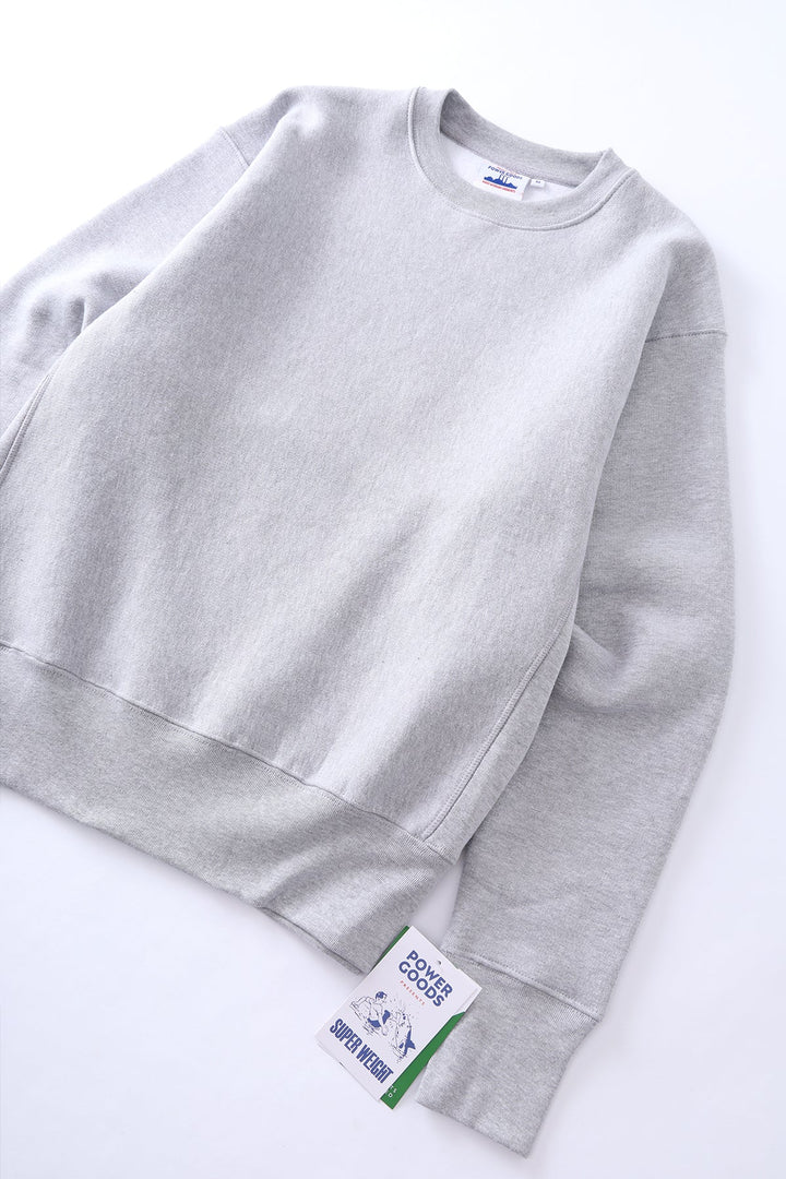 Super Weight Crewneck - Heather Grey