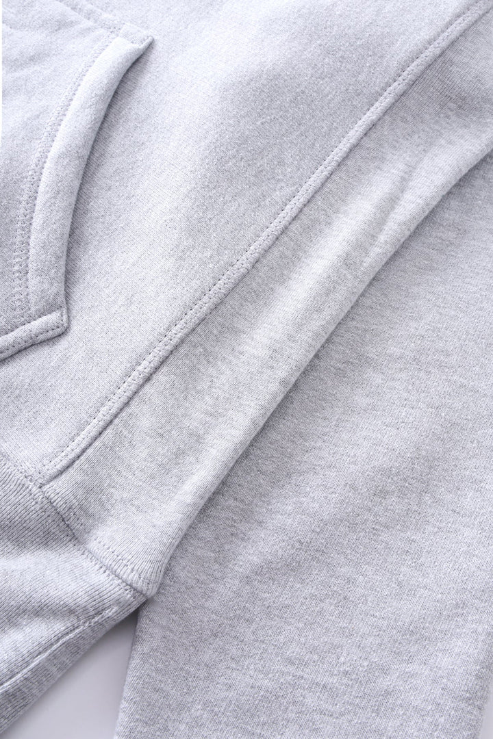 Super Weight Hoodie - Heather Grey