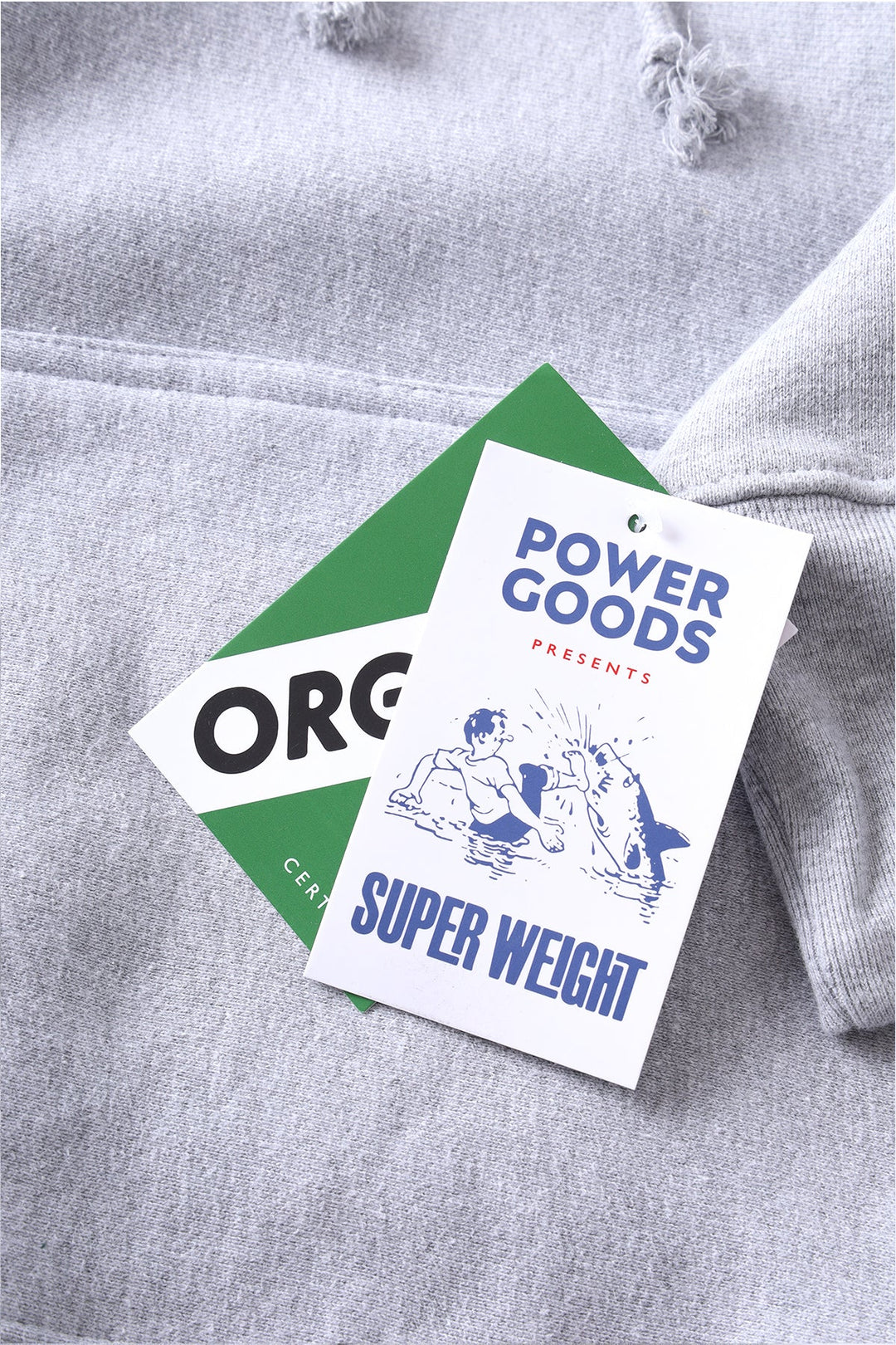 Super Weight Hoodie - Heather Grey