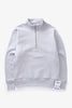 Super Weight Quarter Zip - Heather Grey