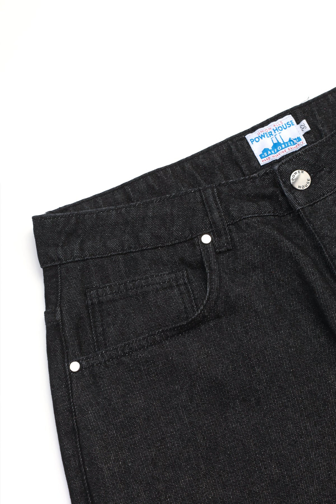 90's Denim Shorts - Washed Black