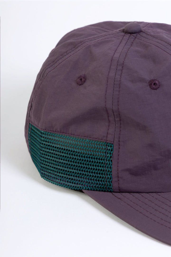 Perfect Nylon 6 Panel Mesh Cap - Purple