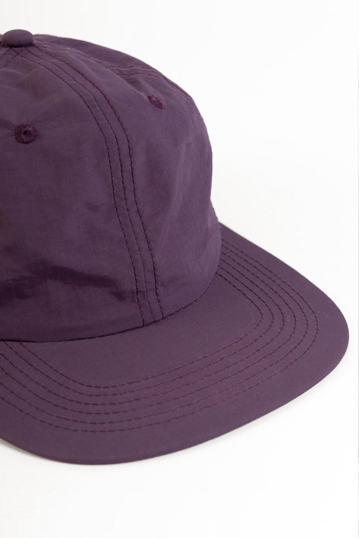 Perfect Nylon 6 Panel Mesh Cap - Purple