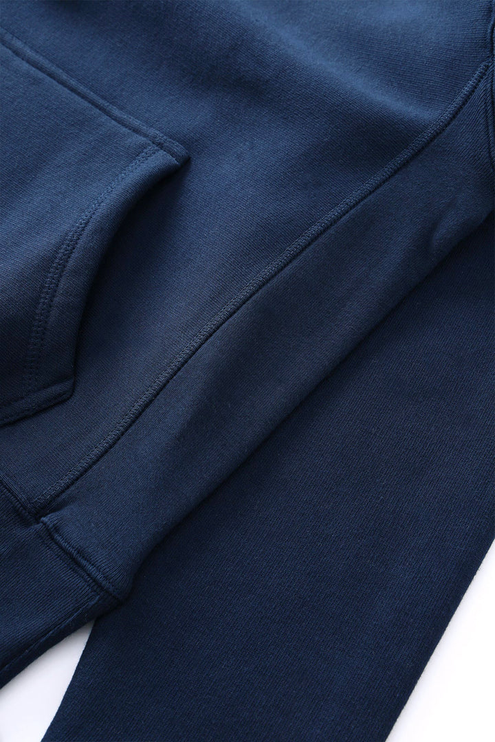 Super Weight Hoodie - Navy Blue