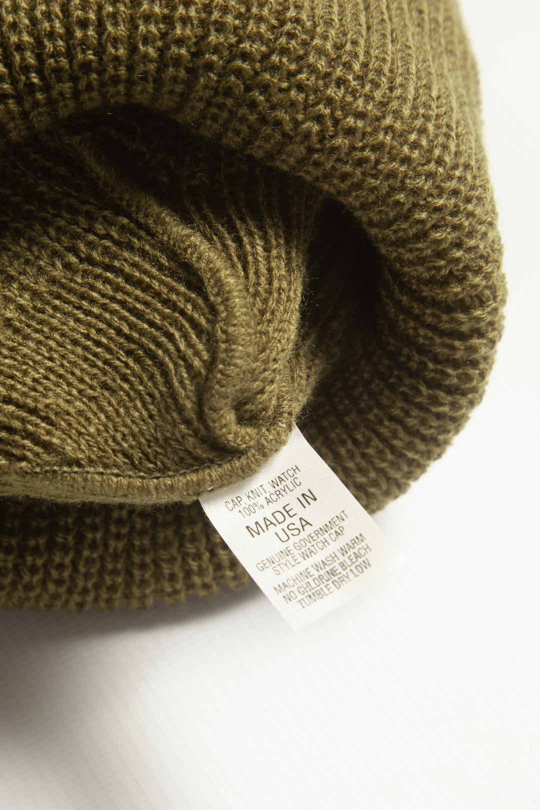 Watch Cap Beanie - Olive