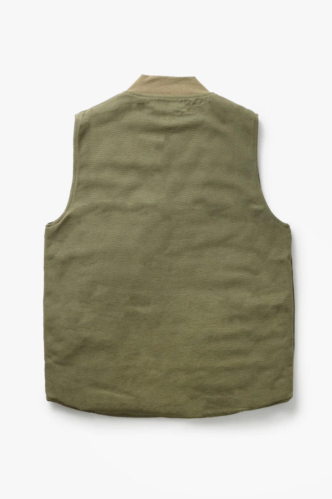 Canvas Work Vest - Olive