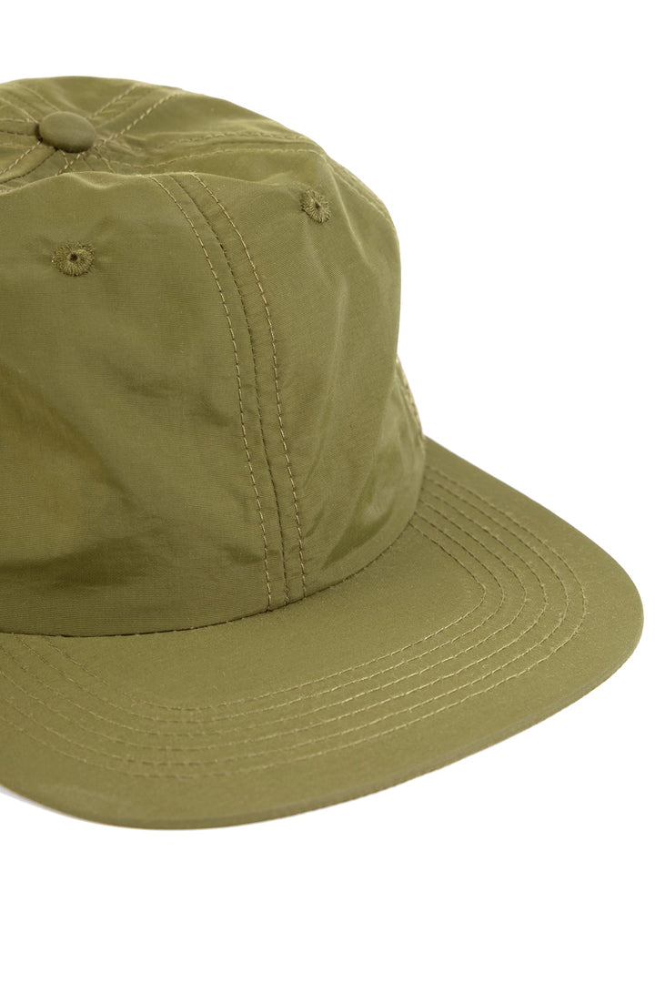 Perfect Nylon 6 Panel Mesh Cap - Olive