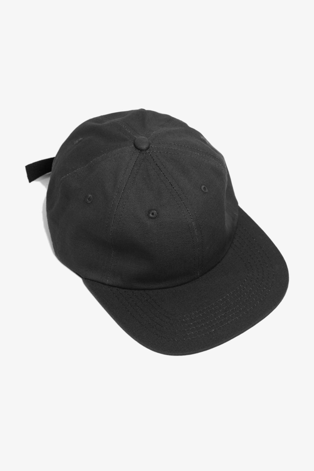Perfect 6 Panel Cap - Black