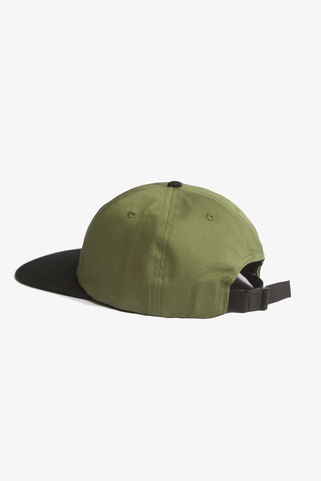 Perfect 6 Panel Cap - Olive/Black