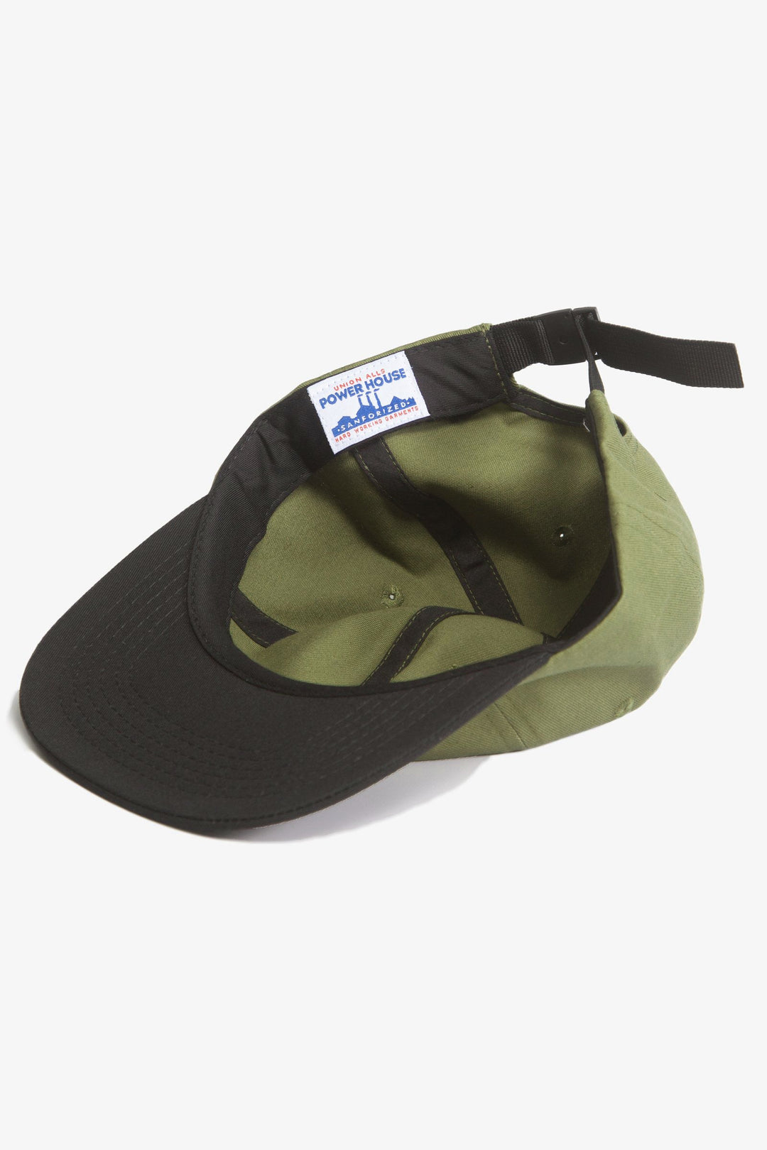 Perfect 6 Panel Cap - Olive/Black