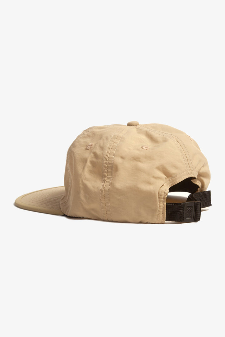 Perfect Nylon 6 Panel Cap - Tan/Beige