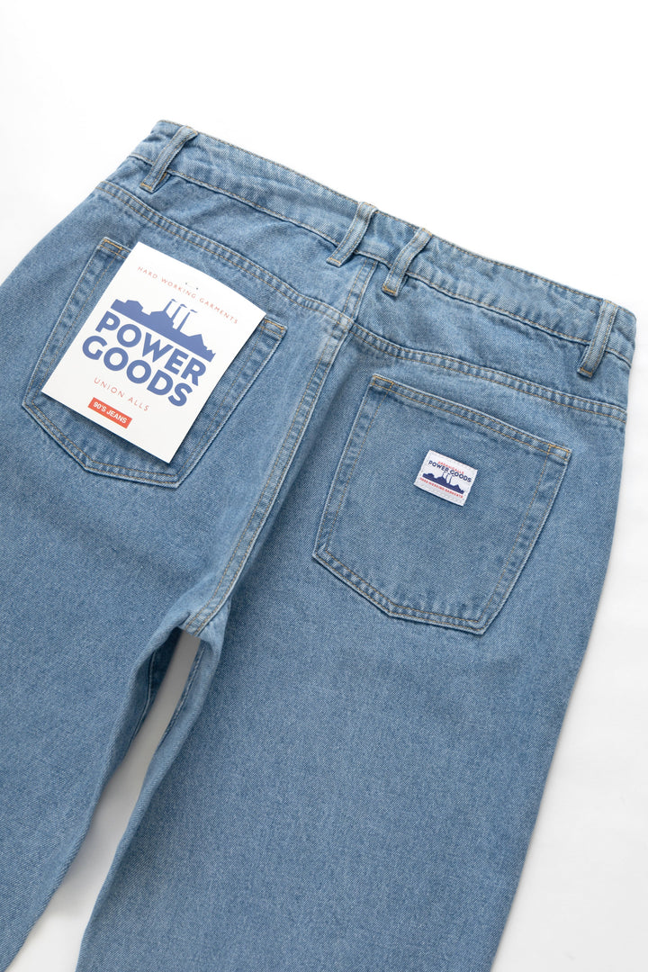 90's Jeans - Washed Blue