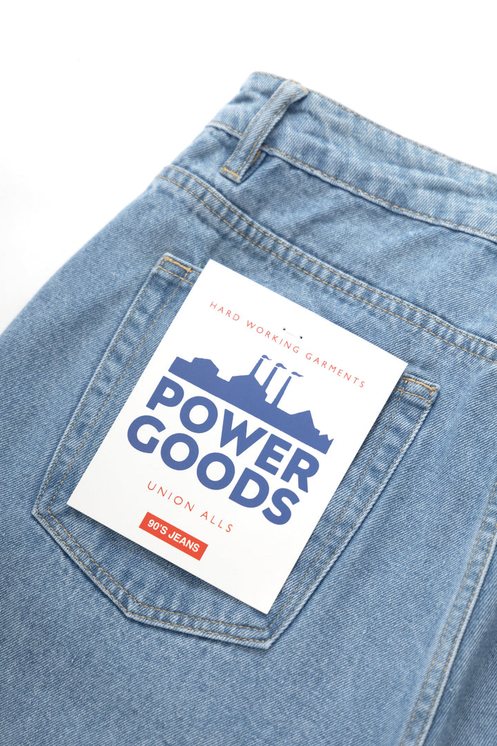 90's Jeans - Washed Blue